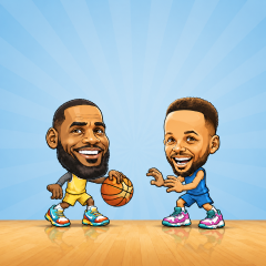 Thumbnail game - Basketball Stars