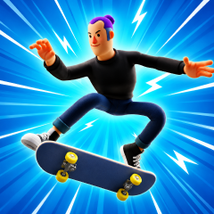 Thumbnail game - Long Board Crasher